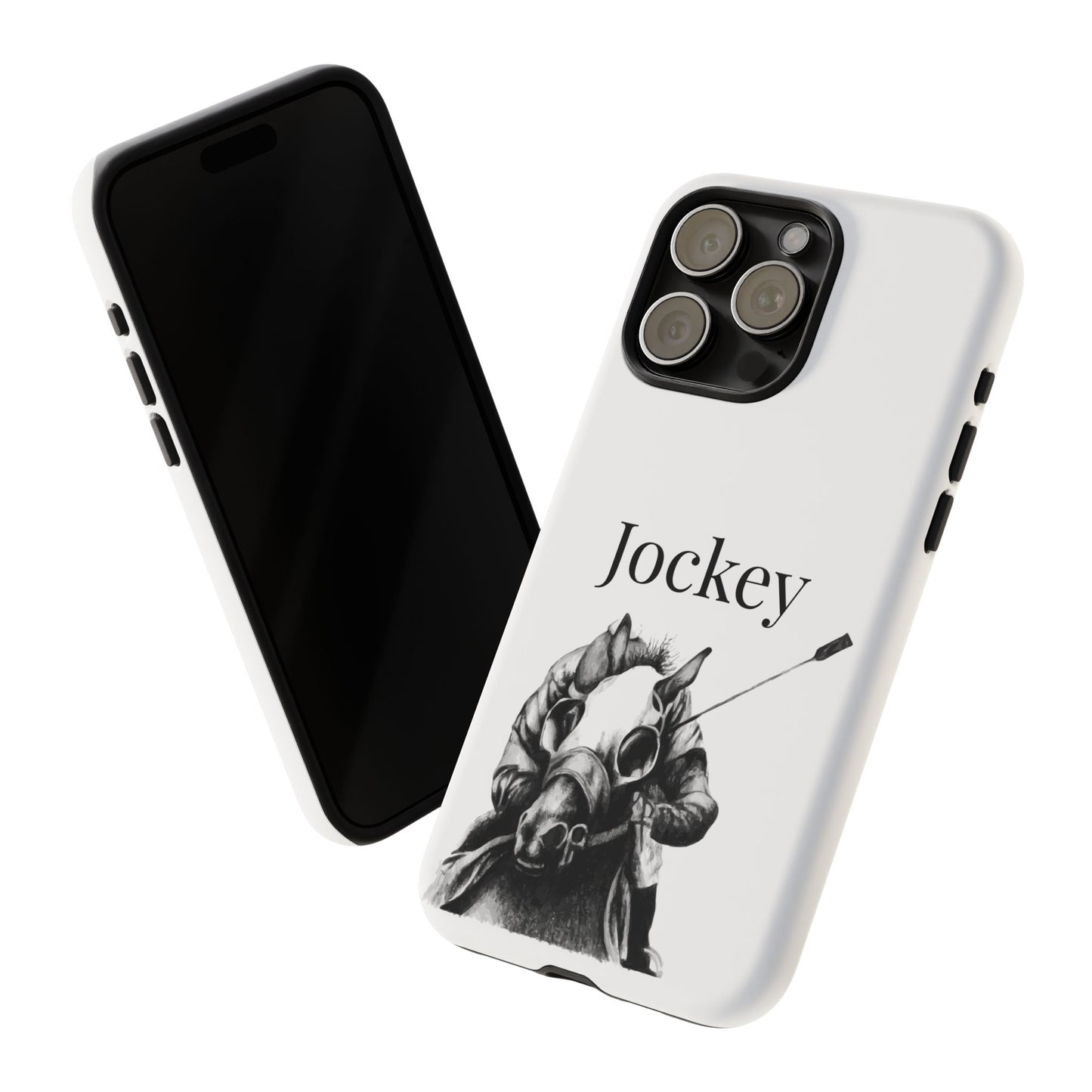 Jockey- Hand Drawing- iPhone Tough Case