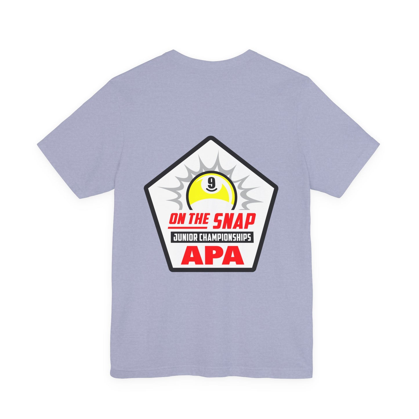 9 Ball On The Snap Junior Championships Billiards T-shirt