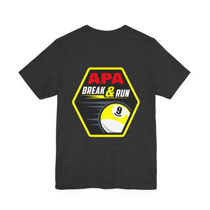 Billiard 9-Ball Break & Run Graphic T-Shirt