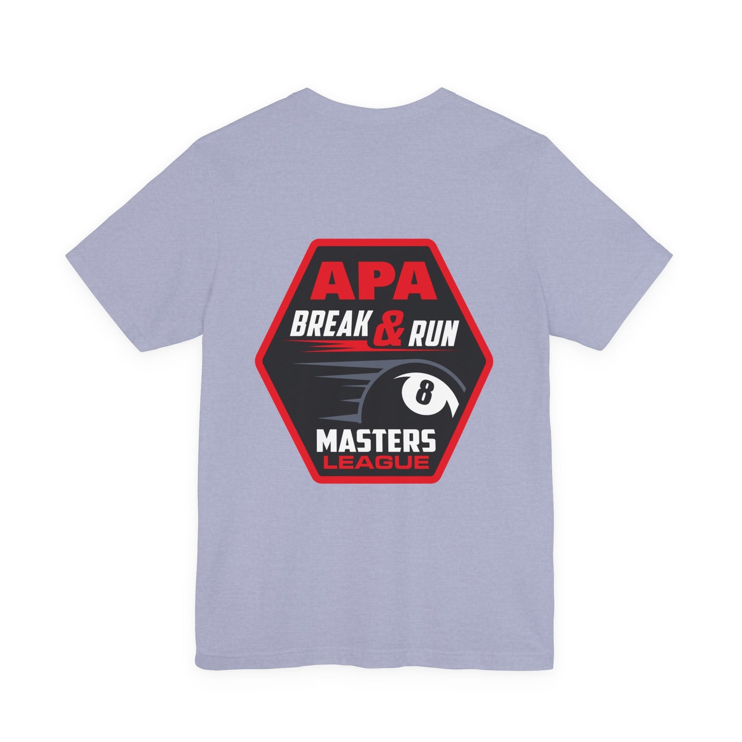 APA Break & Run Masters League 8-Ball Graphic T-Shirt