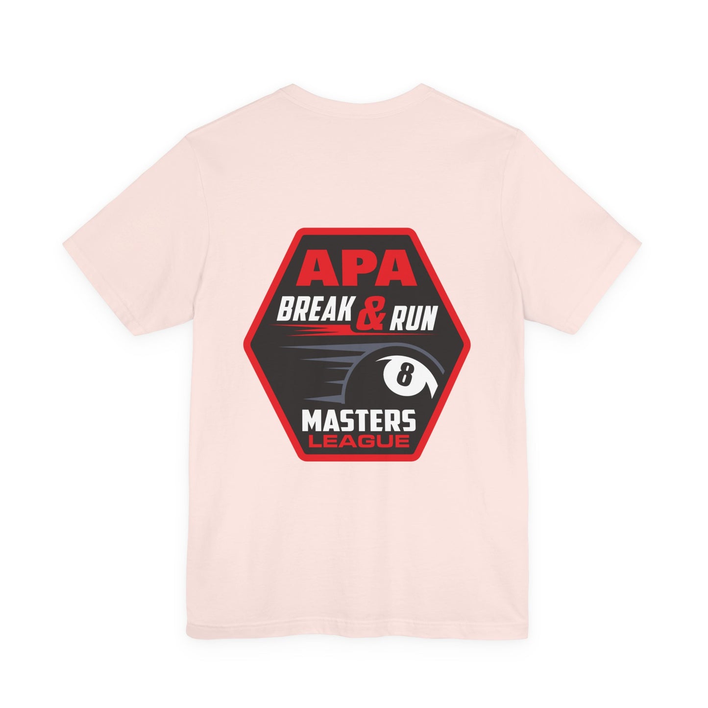 APA Break & Run Masters League 8-Ball Graphic T-Shirt
