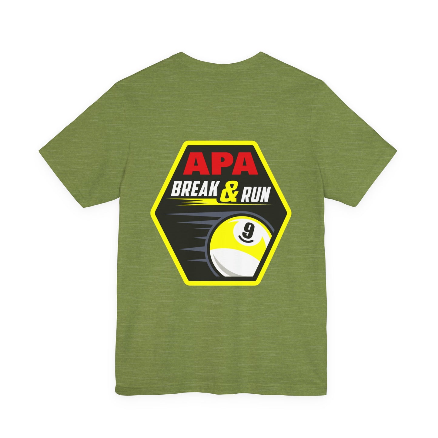 Billiard 9-Ball Break & Run Graphic T-Shirt