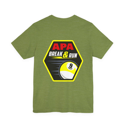 Billiard 9-Ball Break & Run Graphic T-Shirt
