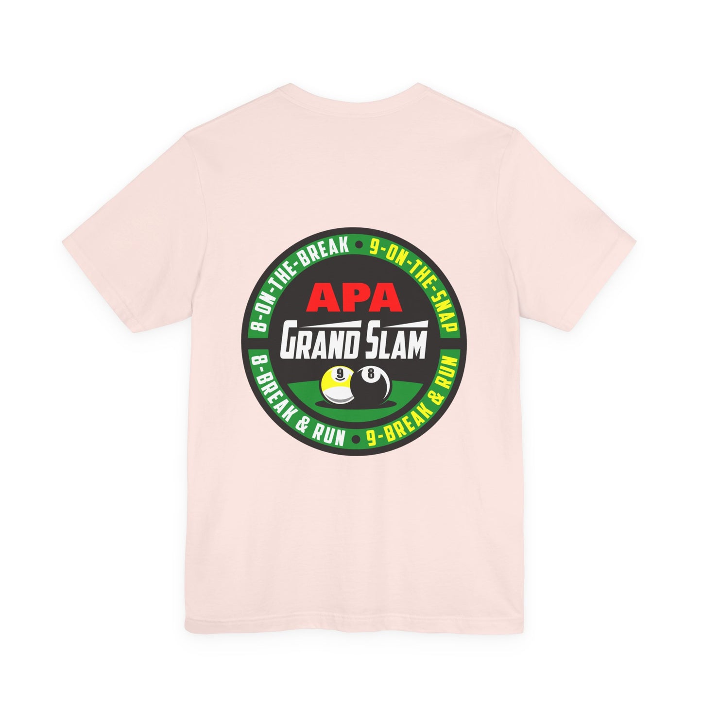 Pool Grand Slam 8-Ball 9-Ball Billiards T-Shirt