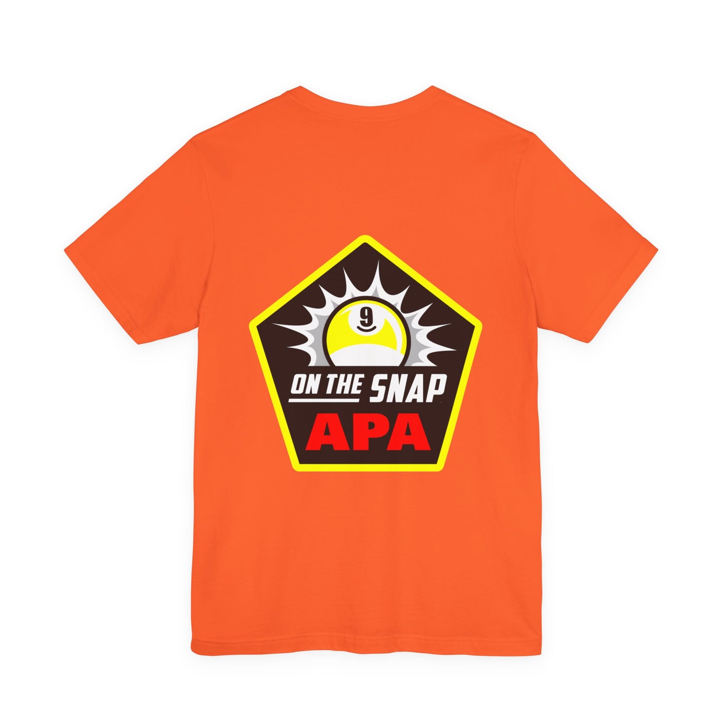 On The Snap APA 9-Ball Billiards T-Shirt