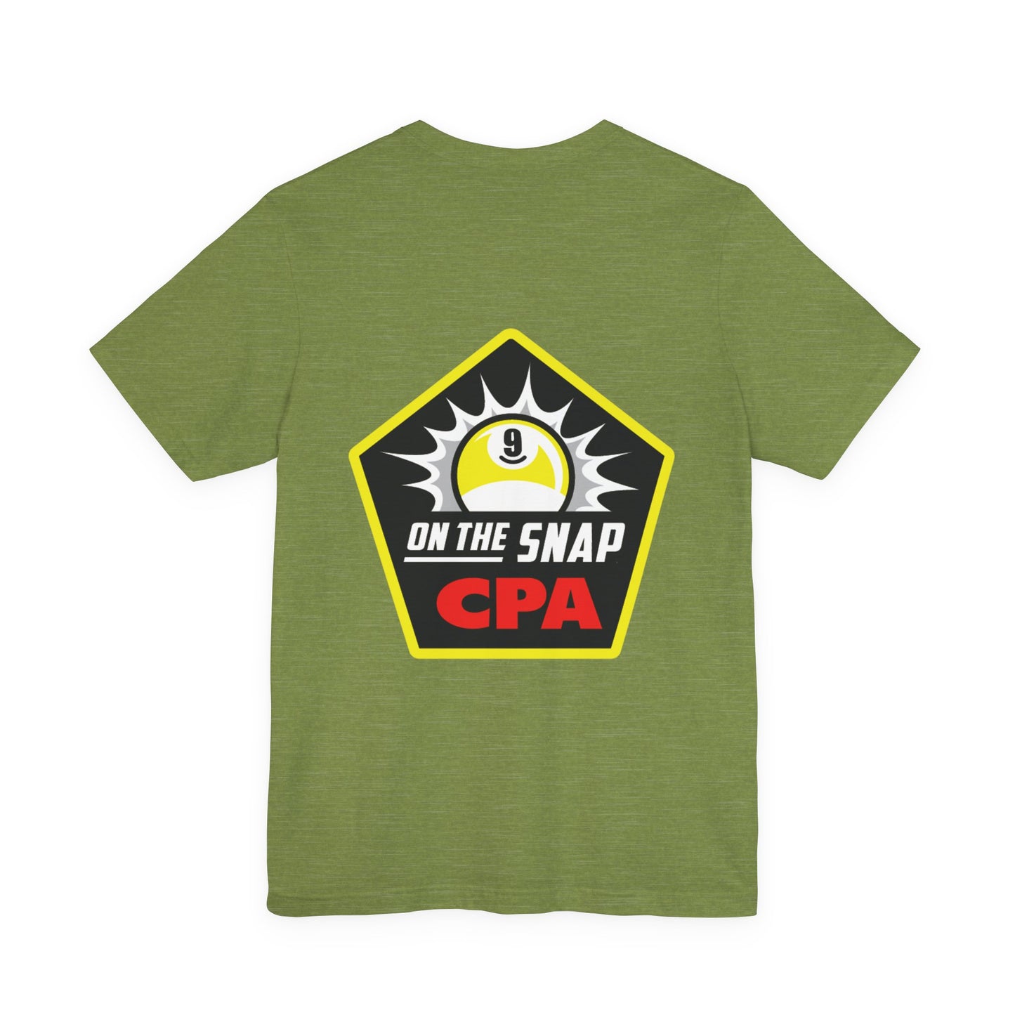 On The Snap CPA 9 Ball Billiards Enthusiast T-Shirt