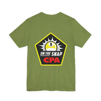 On The Snap CPA 9 Ball Billiards Enthusiast T-Shirt