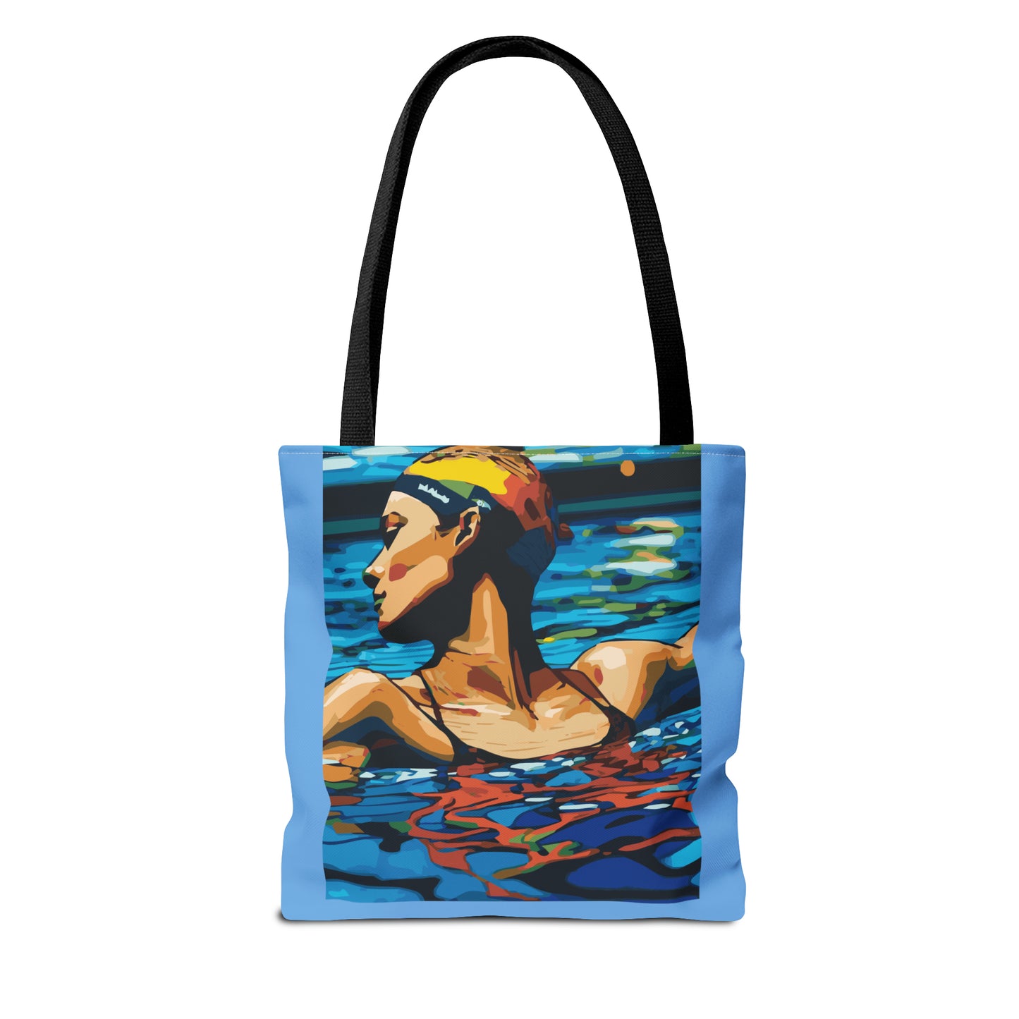 Swim with her Tote Bag