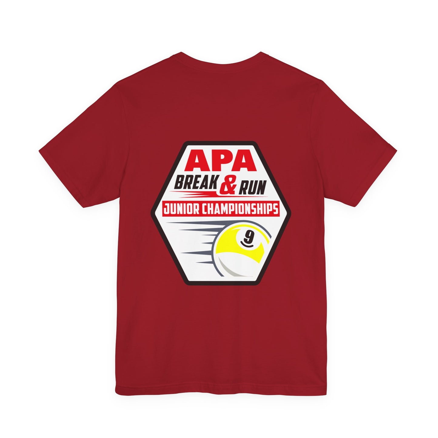 APA Break & Run Junior Championships Billiards 9-Ball T-shirt