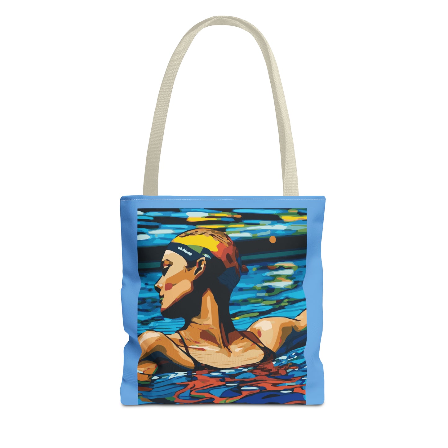 Swim with her Tote Bag