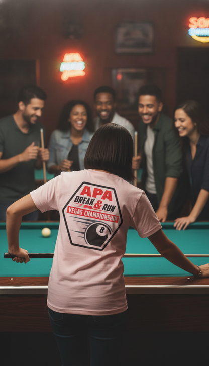 APA Break & Run Vegas Championship 8-Ball T-shirt