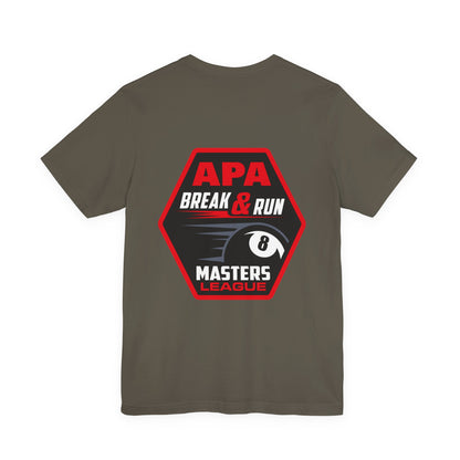 APA Break & Run Masters League 8-Ball Graphic T-Shirt