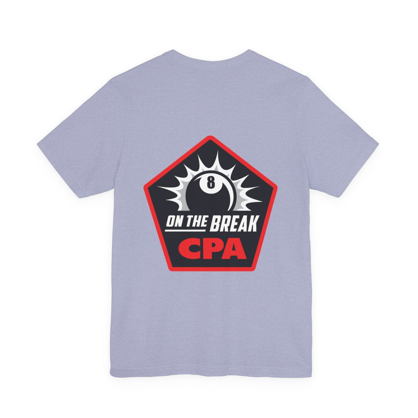 On The Break CPA 8 Ball Billiards Graphic T-Shirt