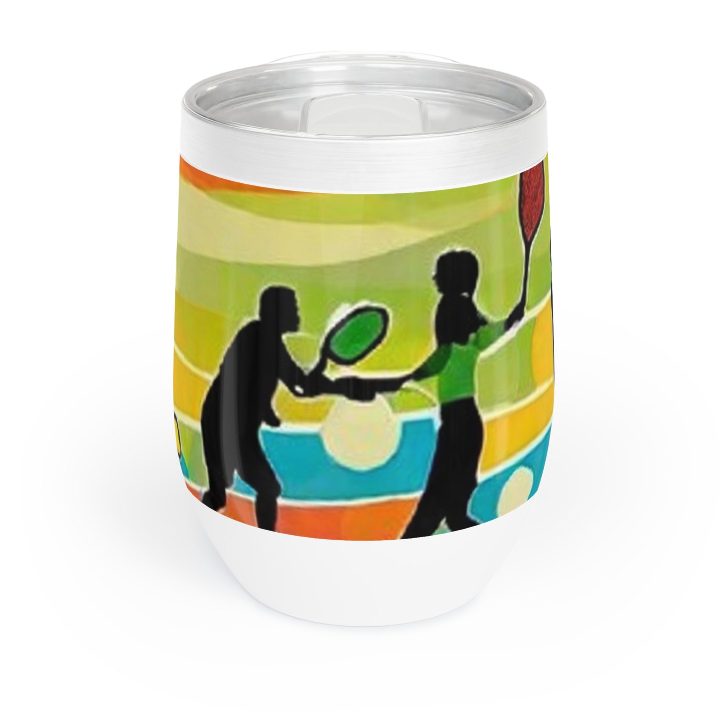 Paddle Playtime, Pickleball Bliss - Pickleball Chill Wine Tumbler