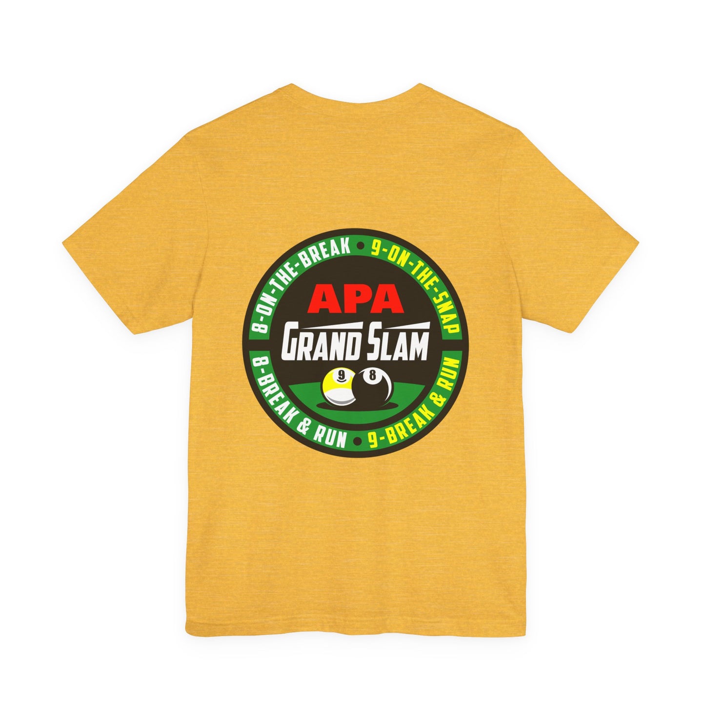 Pool Grand Slam 8-Ball 9-Ball Billiards T-Shirt