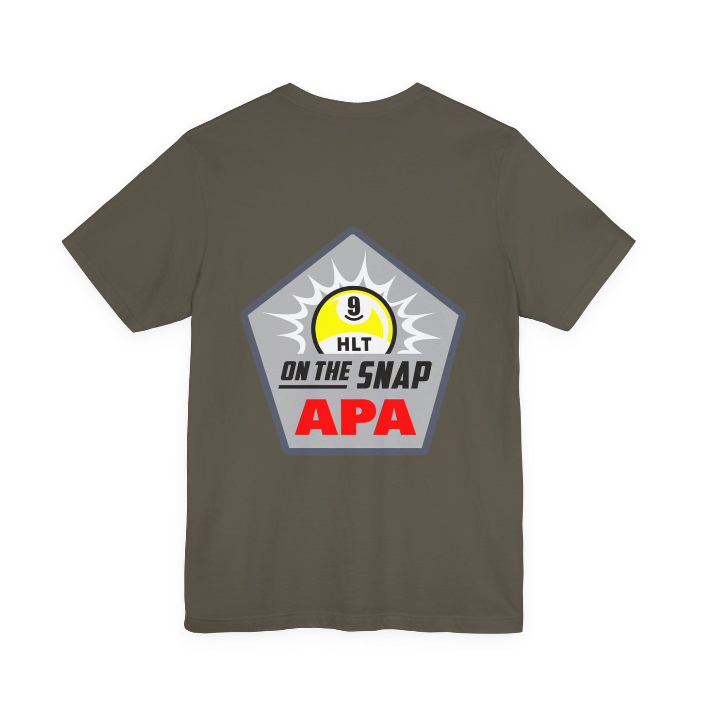 On The Snap APA 9-Ball Pool Player Graphic Tee