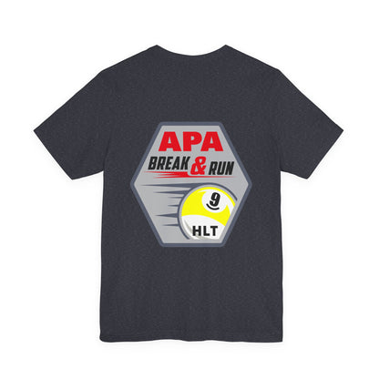 APA Break & Run 9 Ball Billiards Graphic T-Shirt