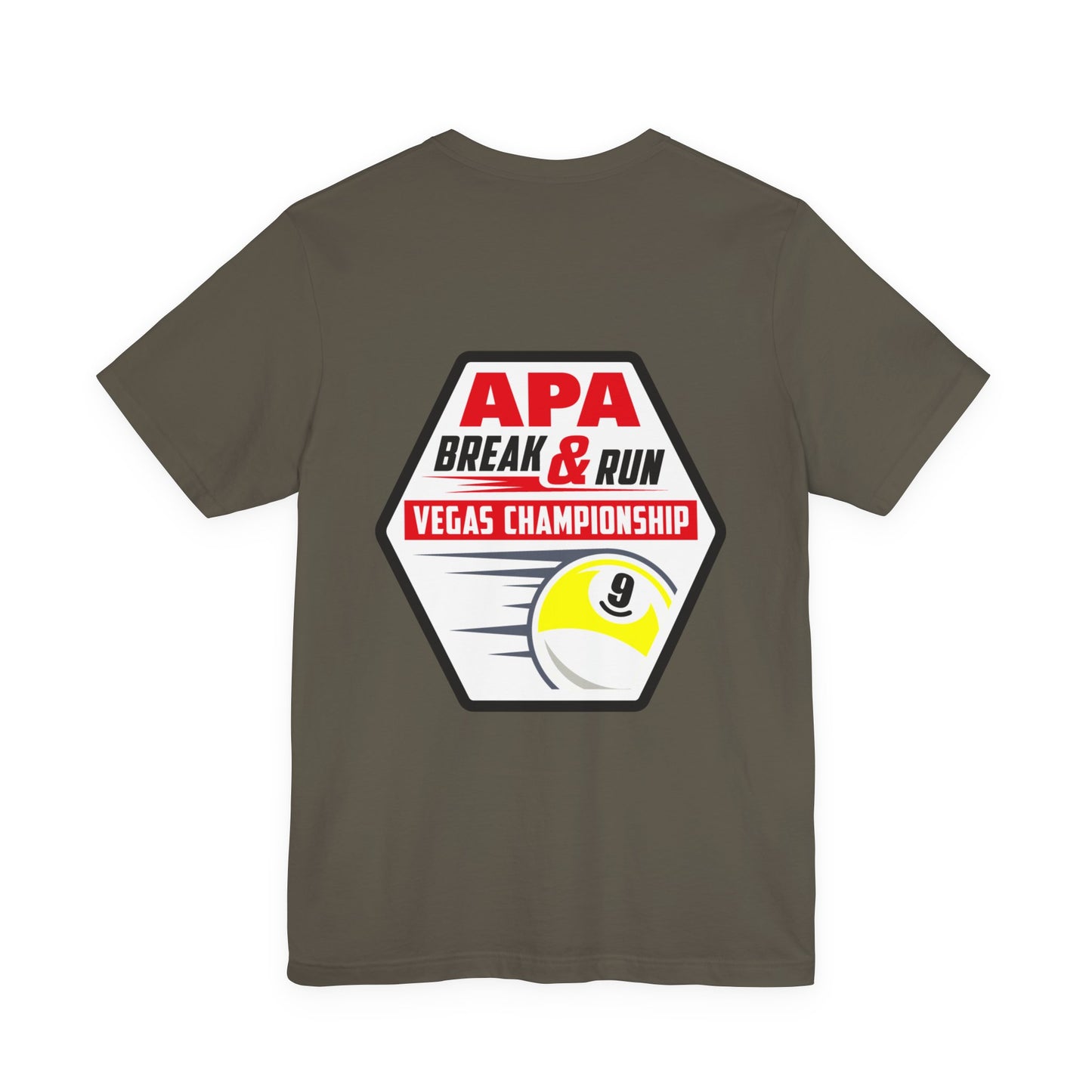 Vegas 9-Ball Pool Championship Break & Run T-Shirt
