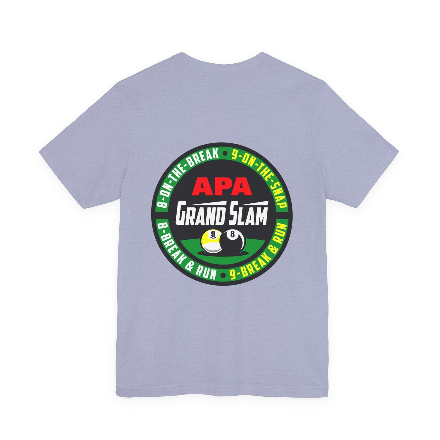 Pool Grand Slam 8-Ball 9-Ball Billiards T-Shirt