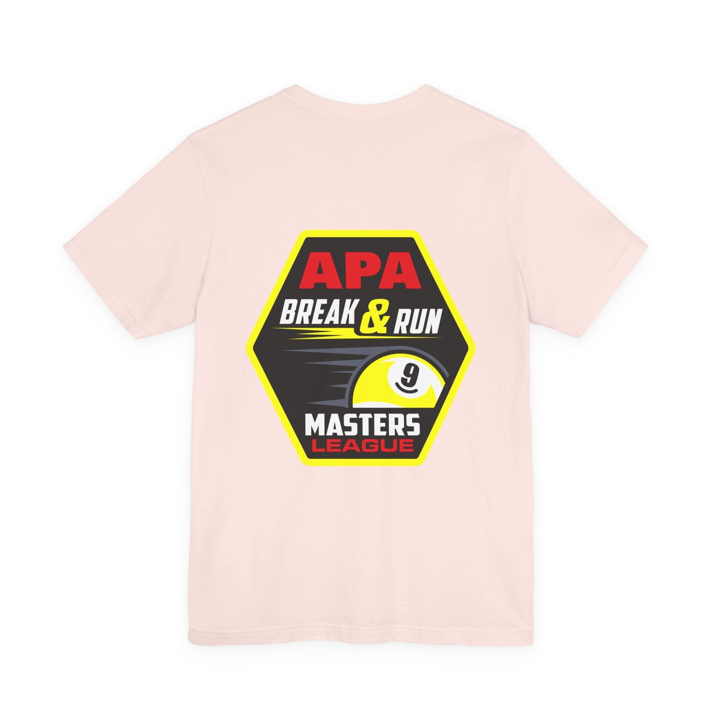 APA Break & Run Masters League 9-Ball Billiards Graphic T-Shirt