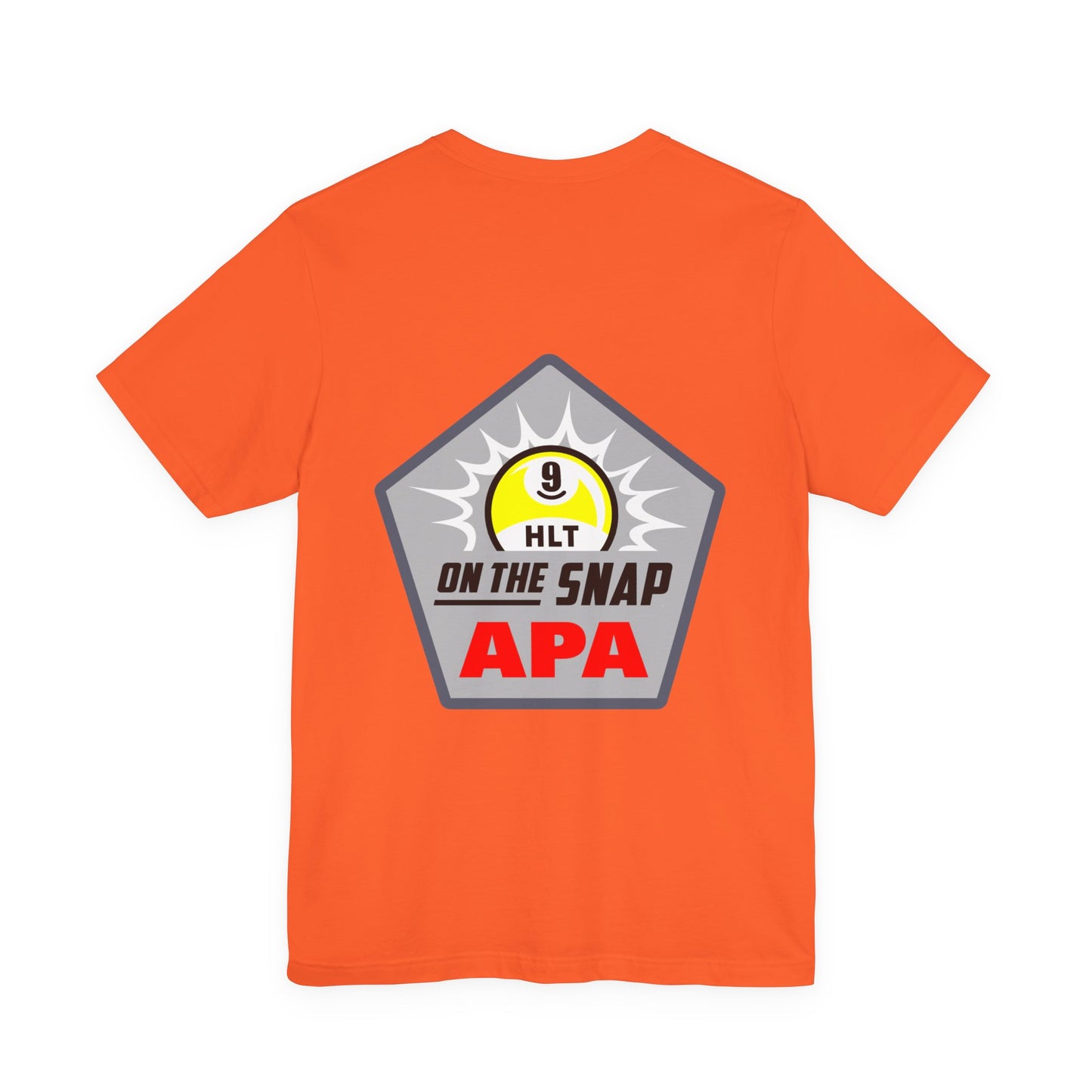 On The Snap APA 9-Ball Pool Player Graphic Tee