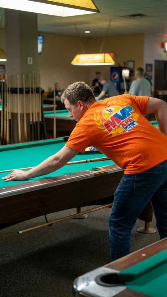 MVP APA 9-Ball Pool T-Shirt — Billiards Champion Tee