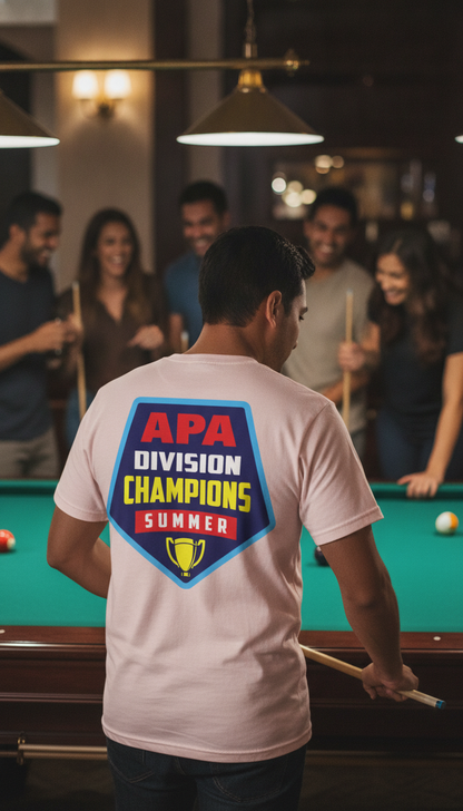 APA Division Champions Summer Trophy T-Shirt