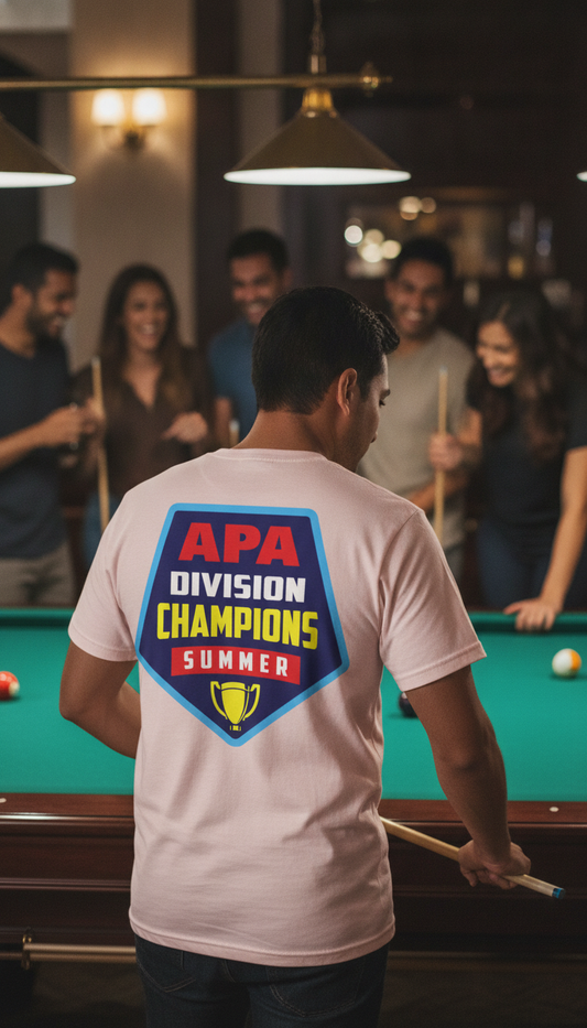 APA Division Champions Summer Trophy T-Shirt