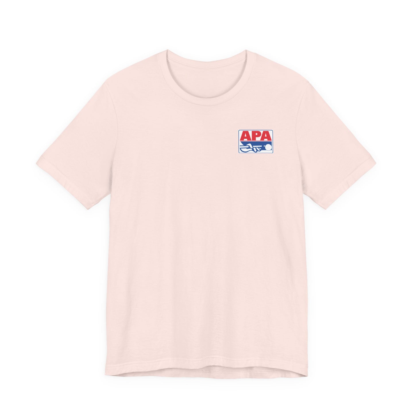 APA Division Rep Billiards Pool Player Graphic Tee with 8 Ball and 9 Ball Design