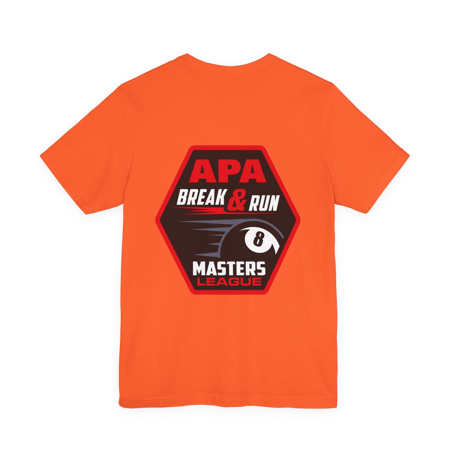 APA Break & Run Masters League 8-Ball Graphic T-Shirt