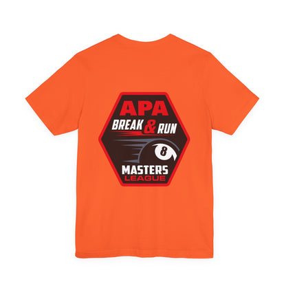 APA Break & Run Masters League 8-Ball Graphic T-Shirt