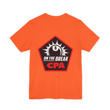 On The Break CPA 8 Ball Billiards Graphic T-Shirt