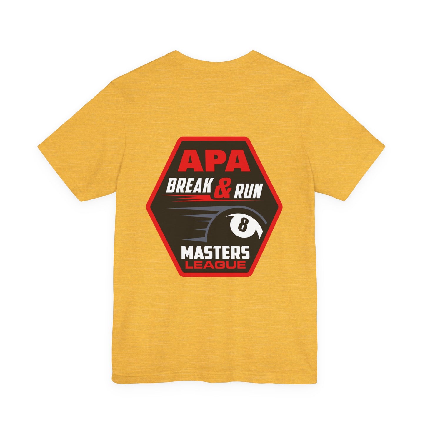 APA Break & Run Masters League 8-Ball Graphic T-Shirt