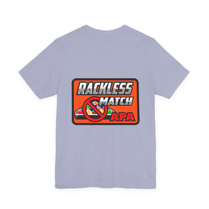 Rackless Match APA Billiards Pool Player Graphic T-Shirt