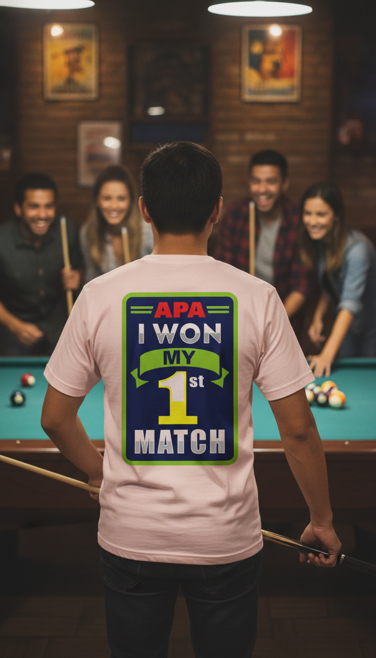 I Won My First Match Achievement Graphic Tee