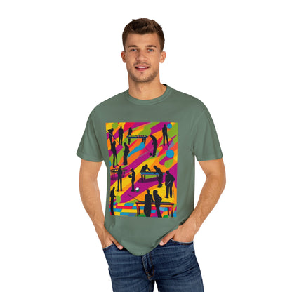 Chalk It Up to Skill, Break the Rack with Will! Pool T-Shirt