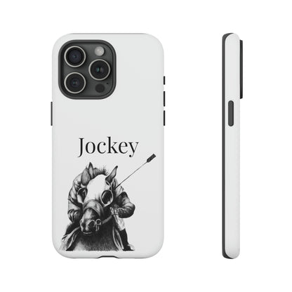 Jockey- Hand Drawing- iPhone Tough Case