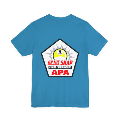 9 Ball On The Snap Junior Championships Billiards T-shirt