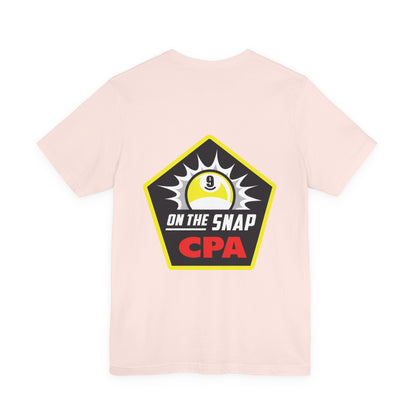 On The Snap CPA 9 Ball Billiards Enthusiast T-Shirt