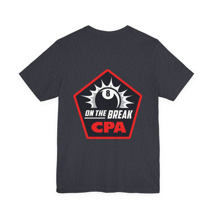 On The Break CPA 8 Ball Billiards Graphic T-Shirt
