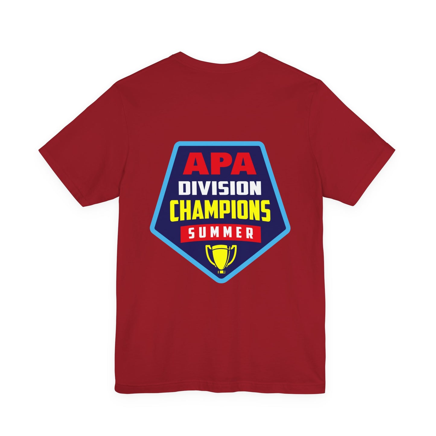 APA Division Champions Summer Trophy T-Shirt