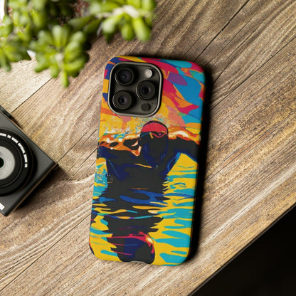 Swim with Him iPhone Tough Case