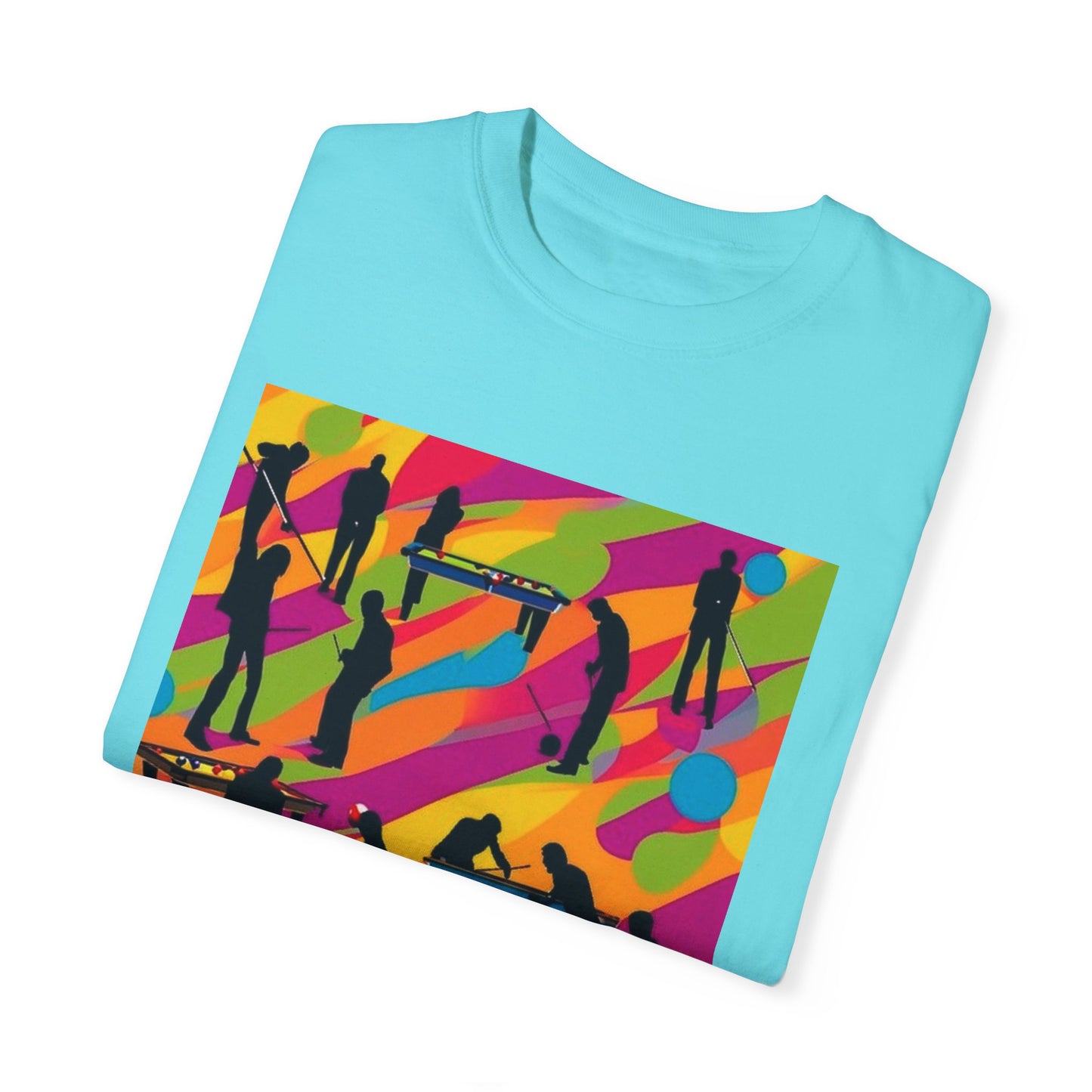 Chalk It Up to Skill, Break the Rack with Will! Pool T-Shirt