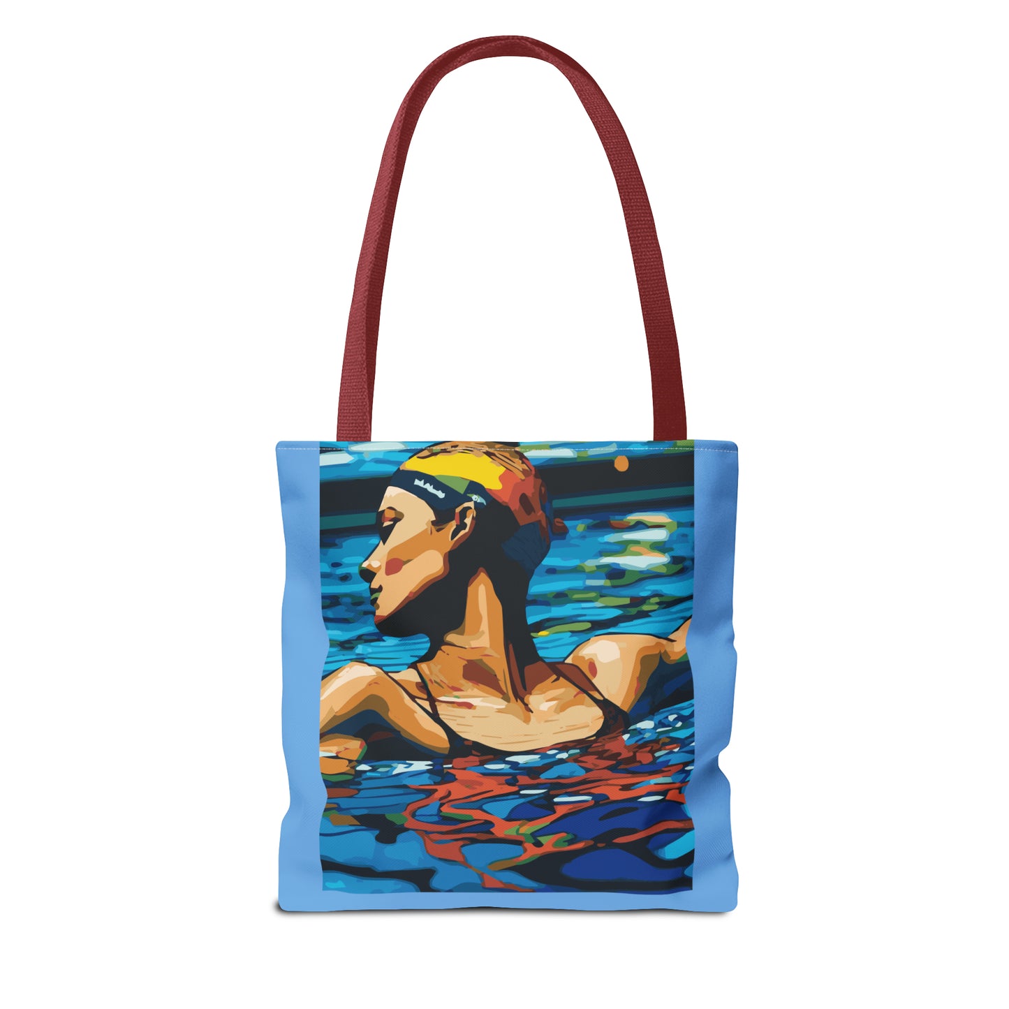 Swim with her Tote Bag