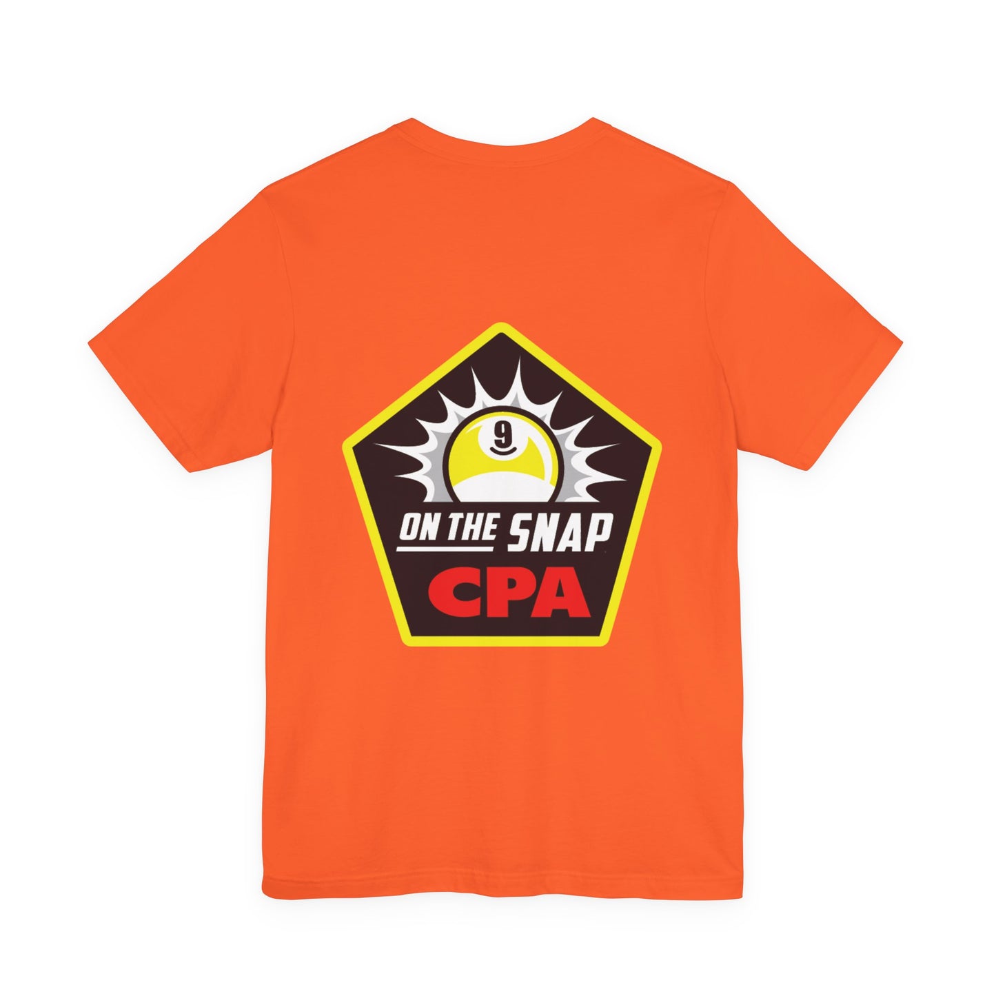 On The Snap CPA 9 Ball Billiards Enthusiast T-Shirt