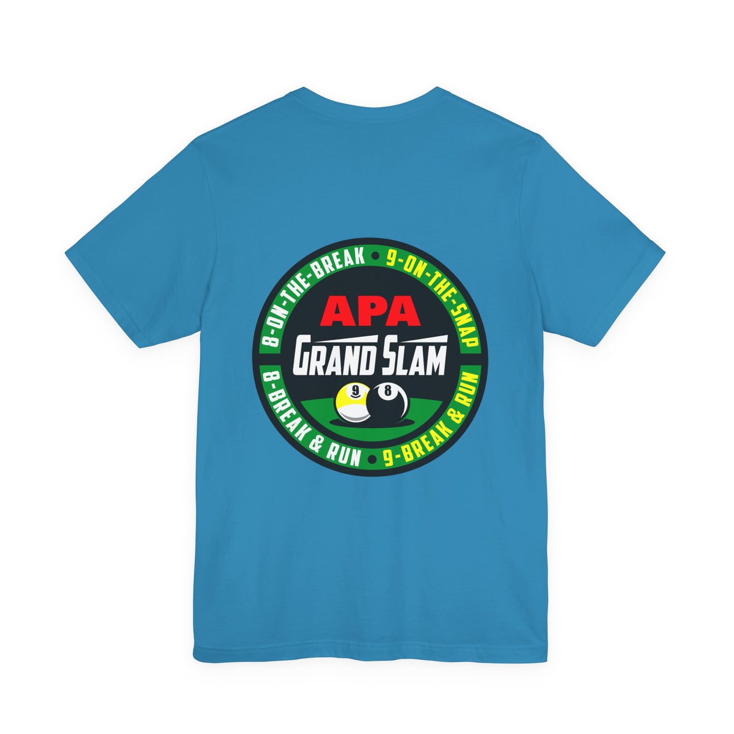 Pool Grand Slam 8-Ball 9-Ball Billiards T-Shirt