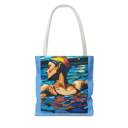 Swim with her Tote Bag