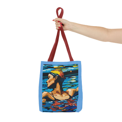 Swim with her Tote Bag