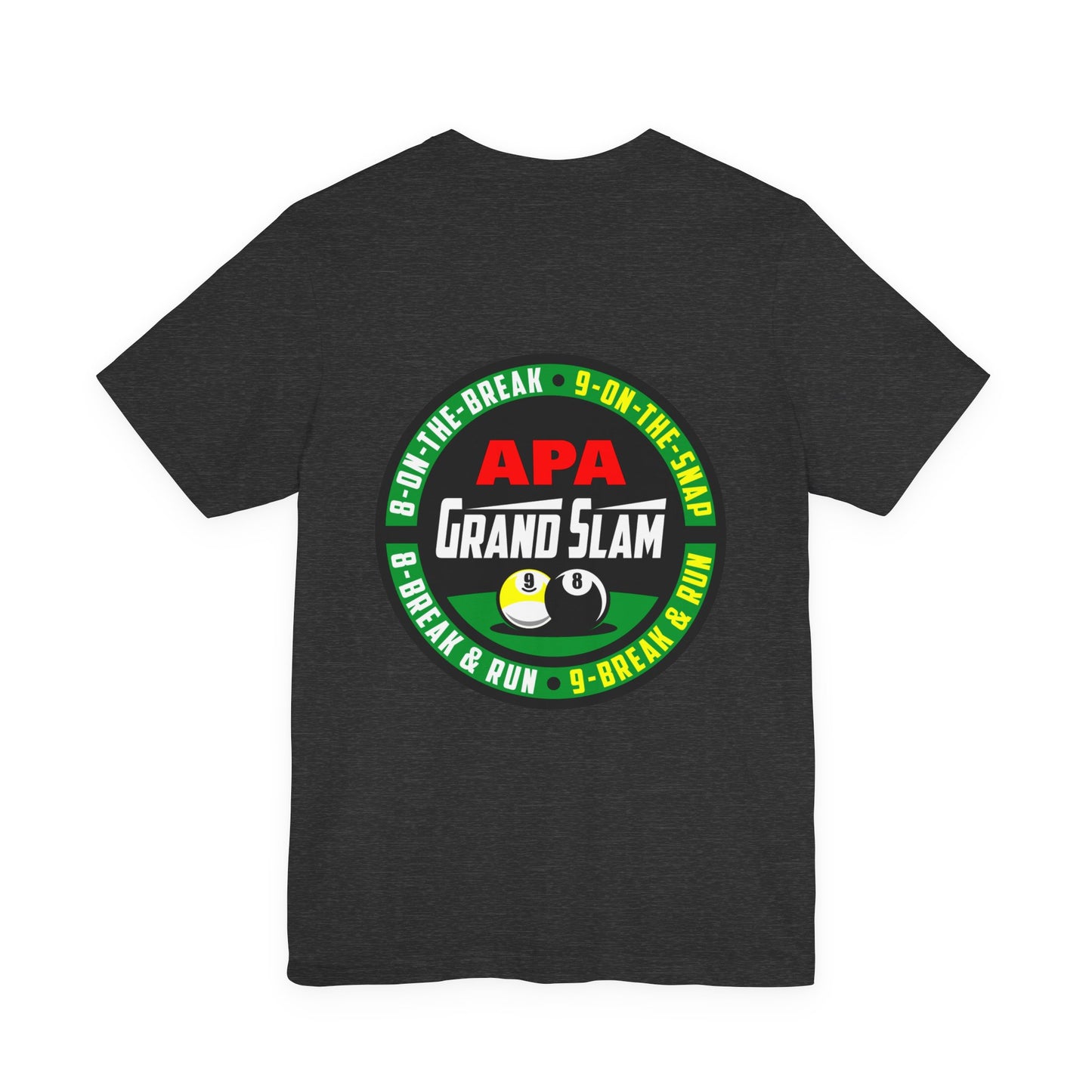 Pool Grand Slam 8-Ball 9-Ball Billiards T-Shirt