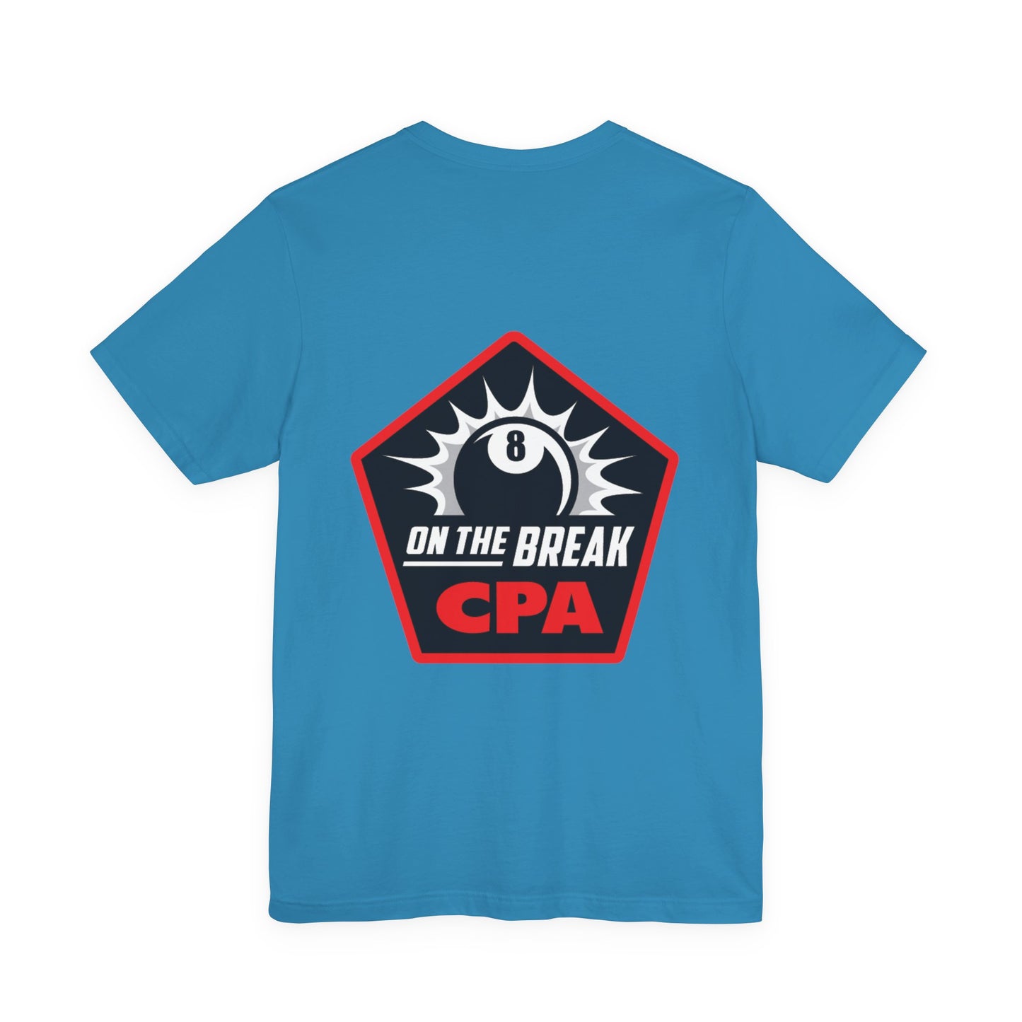 On The Break CPA 8 Ball Billiards Graphic T-Shirt